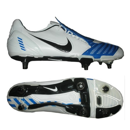 White/Blue Nike Laser 90 Boots football boots nike t90. White/Blue Nike Laser 90 Boots