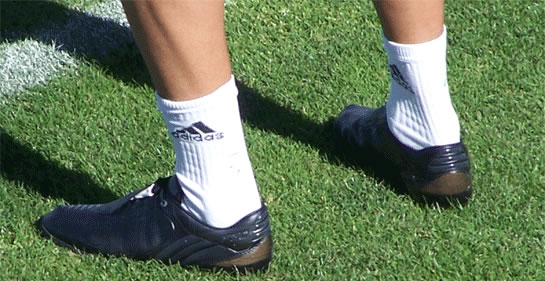 Real Madrids Higuain in adidas F50i