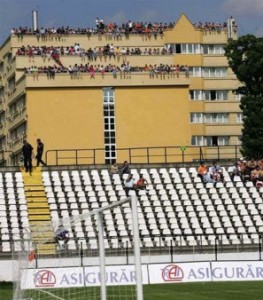 large football crowd