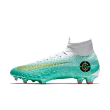 cr7 boots green