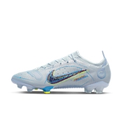 red nike soccer boots