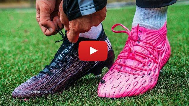 puma football boots pink
