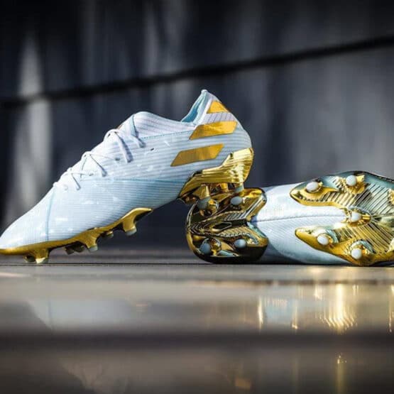 Lionel Messi's 15 Years boot colourway