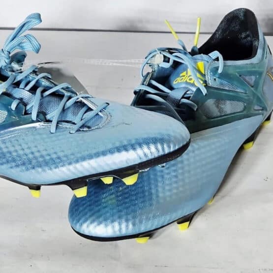 Lionel Messi's Ice Metallic boot colourway