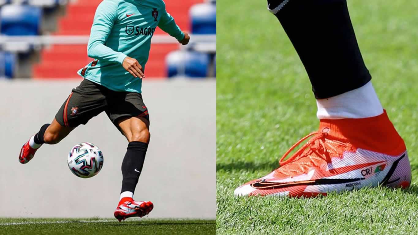 Ronaldo's CR7 Spark Positivity Superfly Euro 2020 Boots